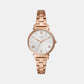 Female Silver Analog Stainless Steel Watch ES4791