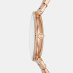 Fossil Women Round Silver watch