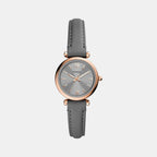 Fossil Round Grey Analog watch