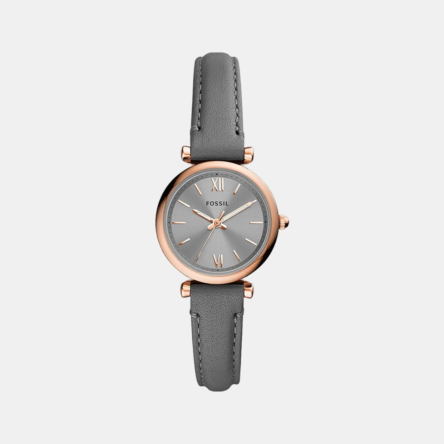 Fossil Round Grey Analog watch
