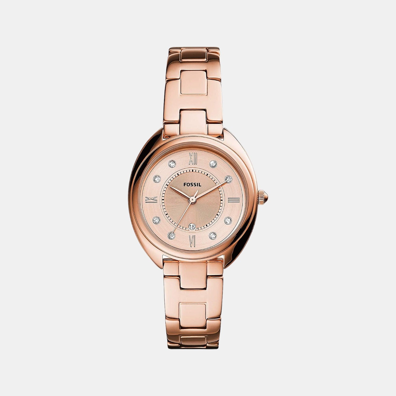 Fossil Round Rose Gold Analog watch