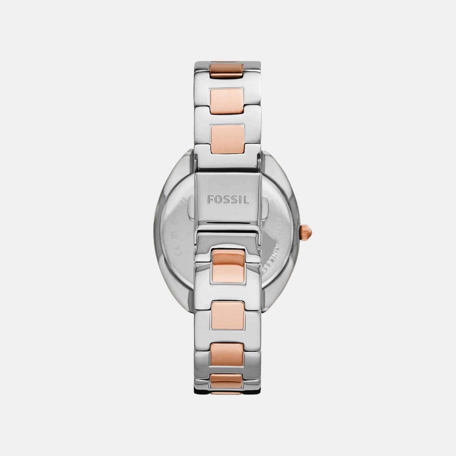 Fossil Women Round White watch