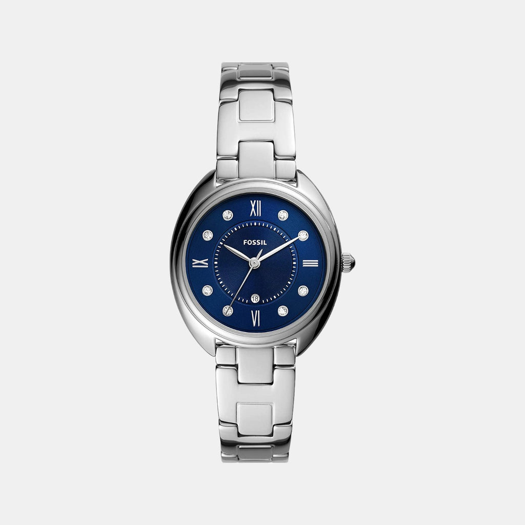Fossil Round Blue Analog watch