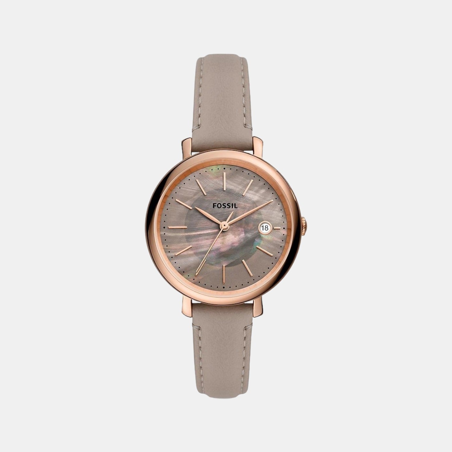 Fossil Round Grey Analog watch