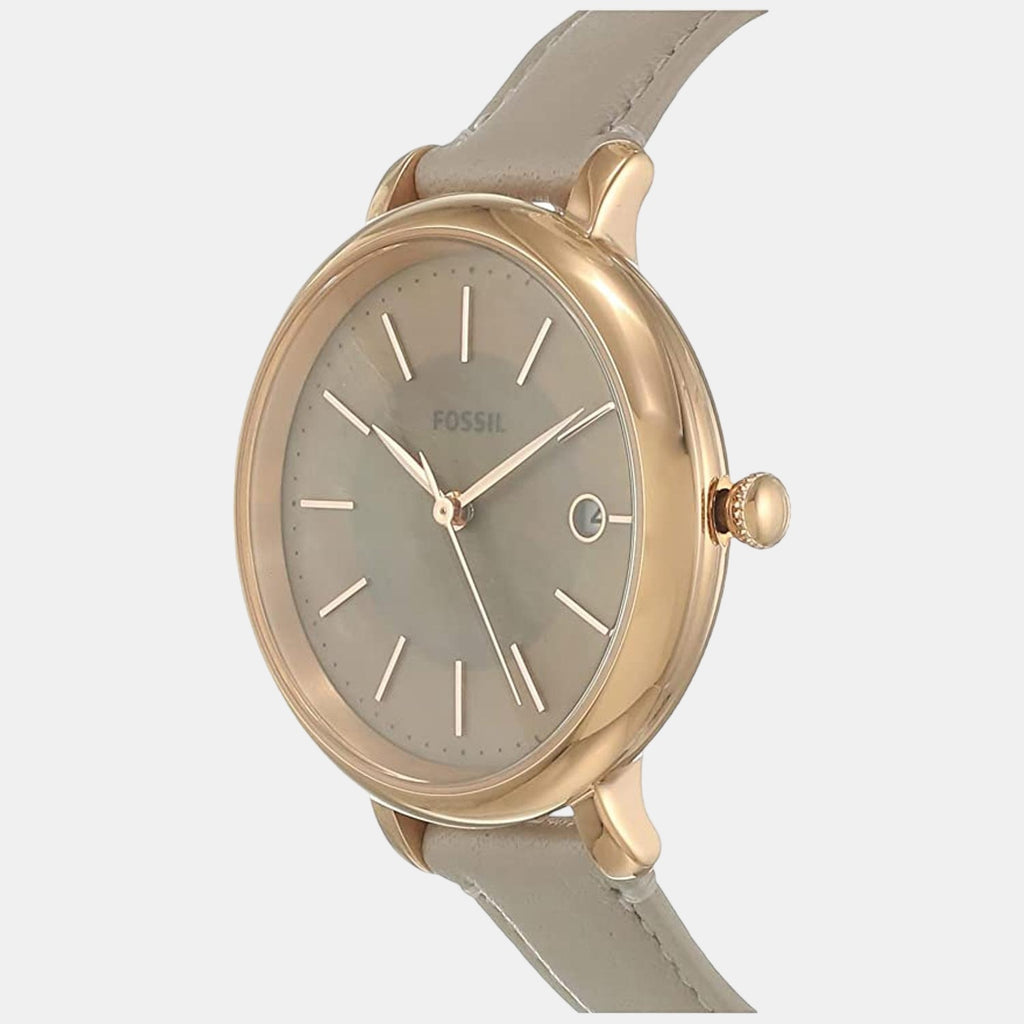 Fossil Leather Grey watch