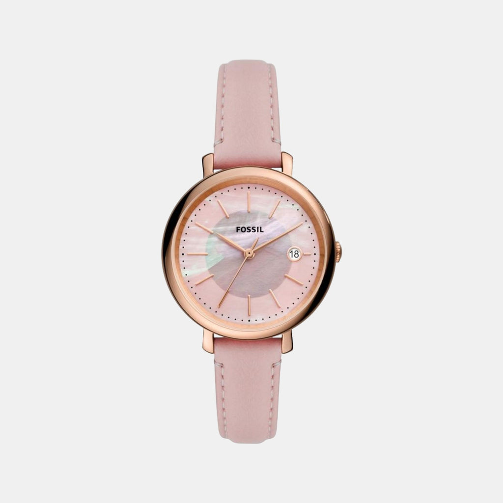 Fossil Round Mother Of Pearl Analog watch