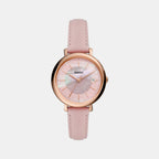 Fossil Round Mother Of Pearl Analog watch
