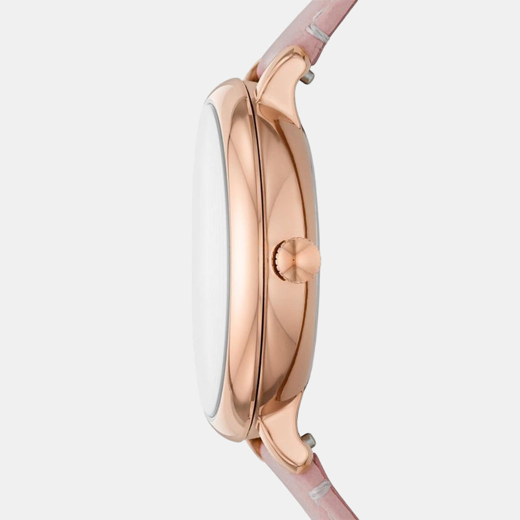 Fossil Women Round Mother Of Pearl watch