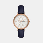 Fossil Round Silver Chronograph watch