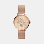 Fossil Round Rose Gold Chronograph watch