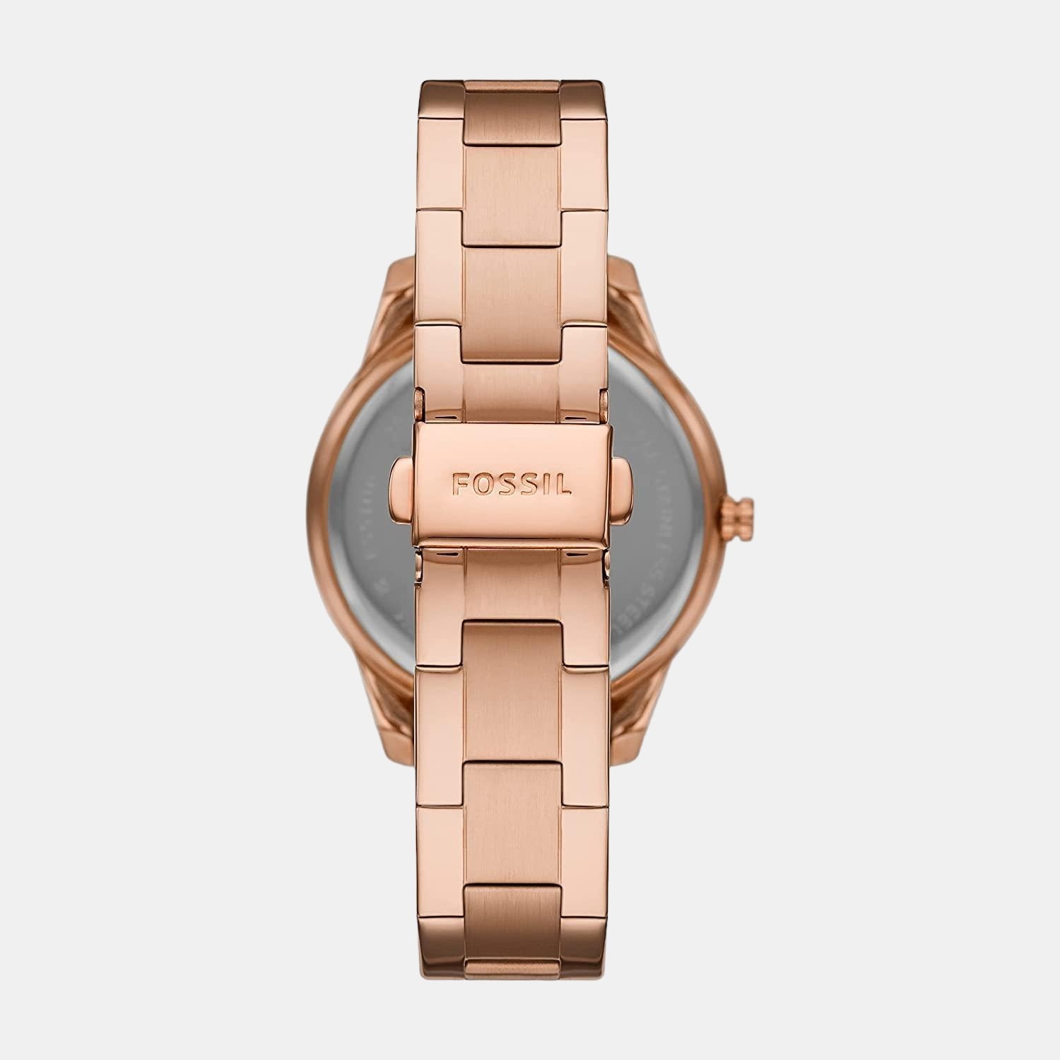 Fossil Women Round Rose Gold watch