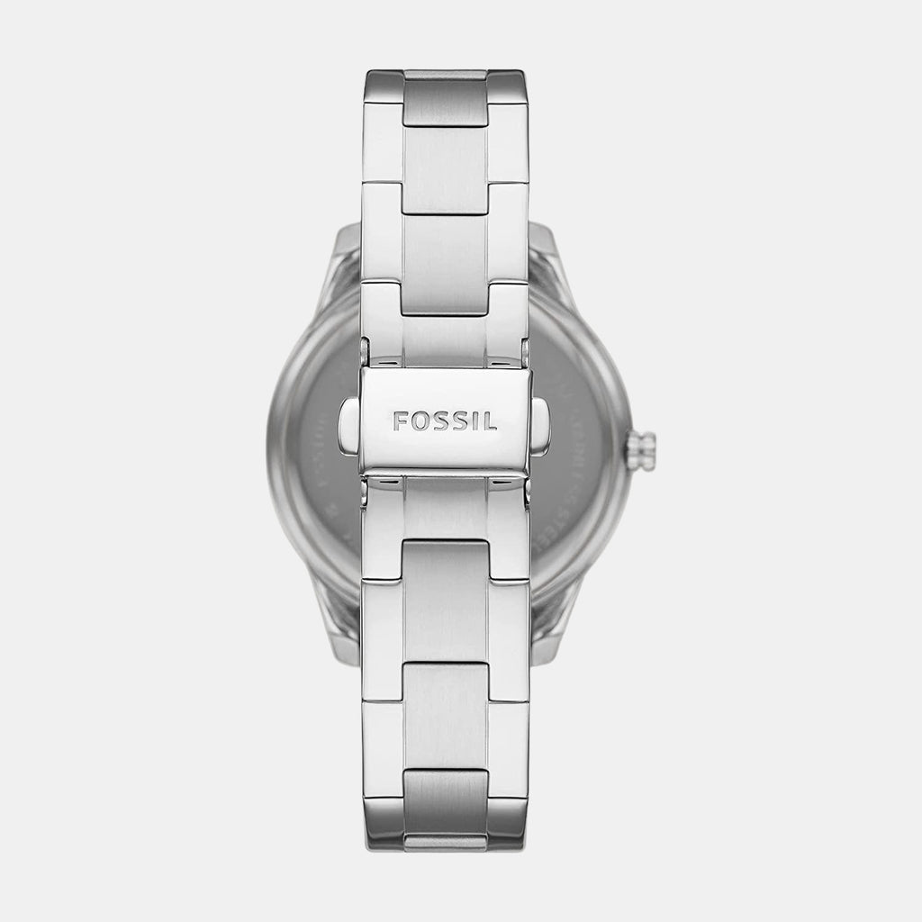 Fossil Women Round Silver watch
