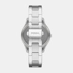 Fossil Women Round Silver watch