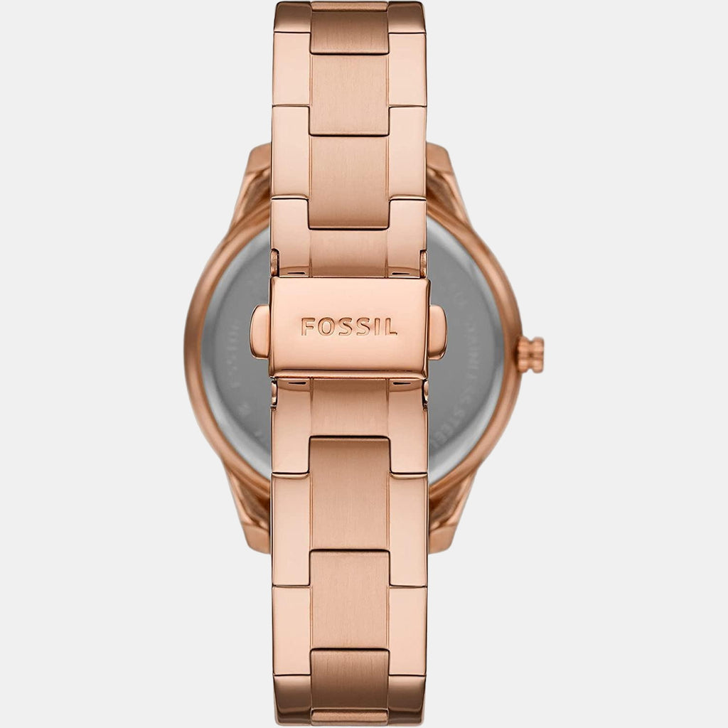Fossil Women Round Brown watch