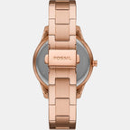 Fossil Women Round Brown watch