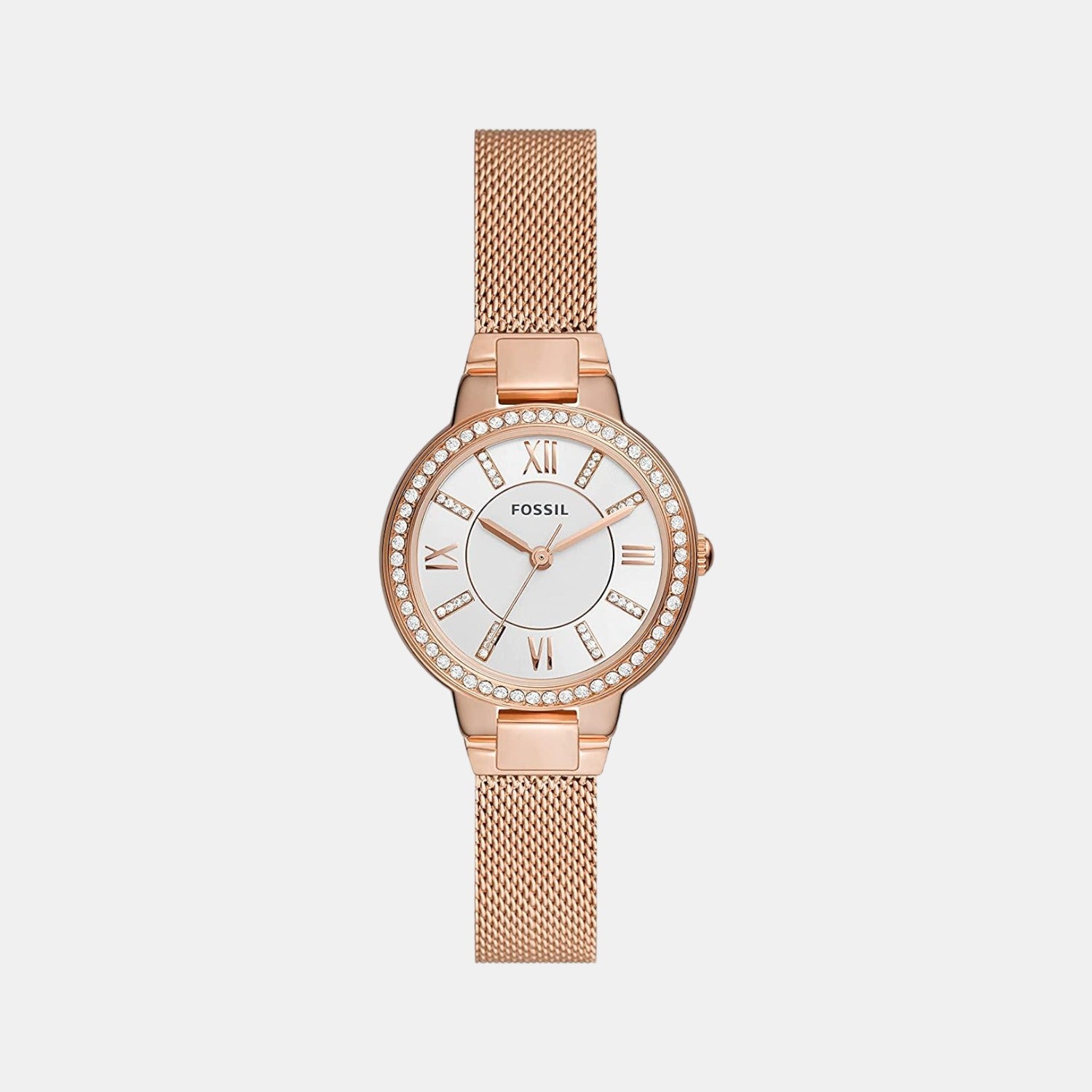 Fossil Round White Analog watch