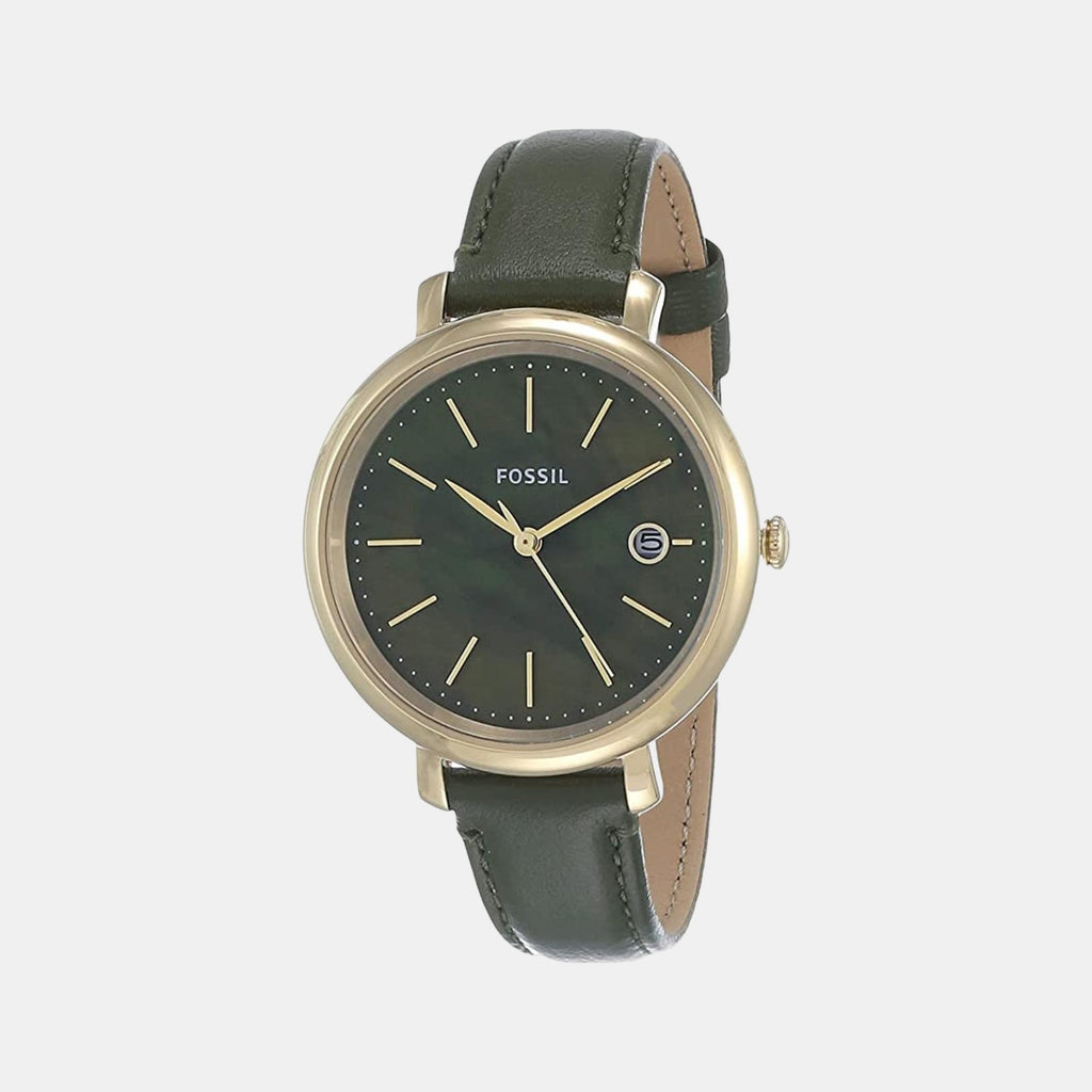 Fossil Round Green Analog watch