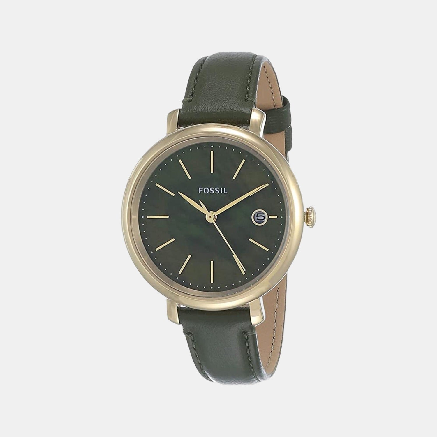 Fossil Round Green Analog watch