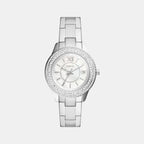 Fossil Round White Analog watch