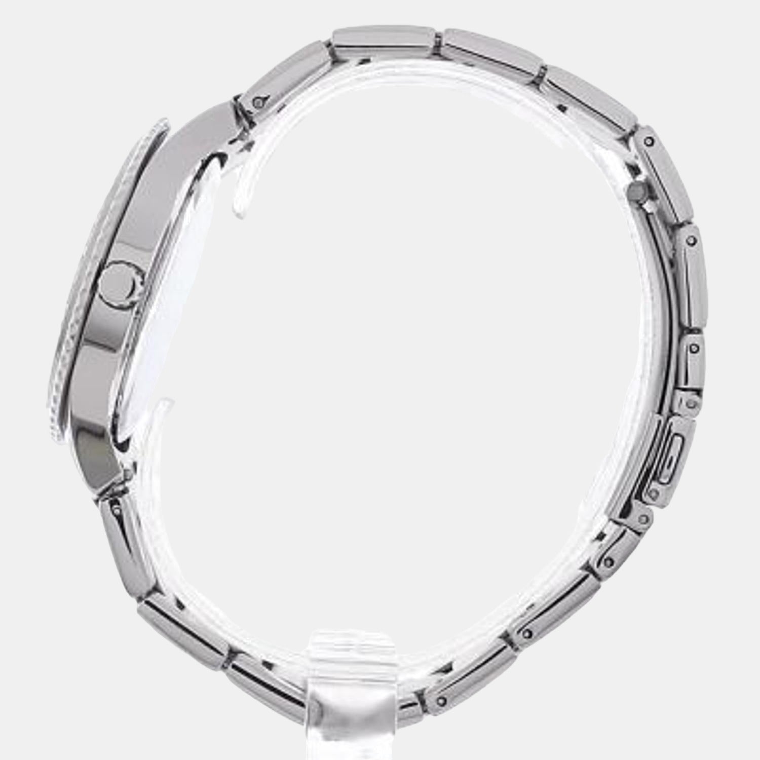 Stella Women Quartz White Dial Analog Stainless Steel Watch ES5130