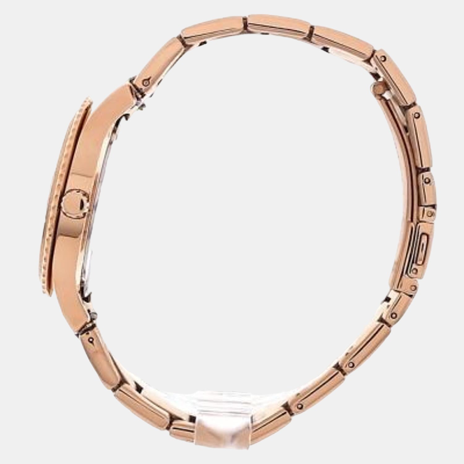 Stella Women Quartz Mother Of Pearl Dial Analog Stainless Steel Watch ES5131