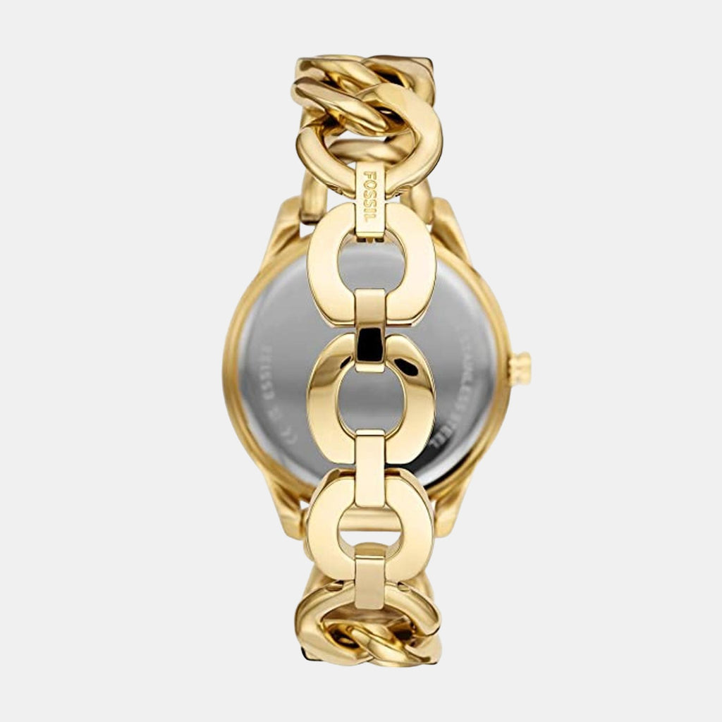 Fossil Women Round Two Tone watch