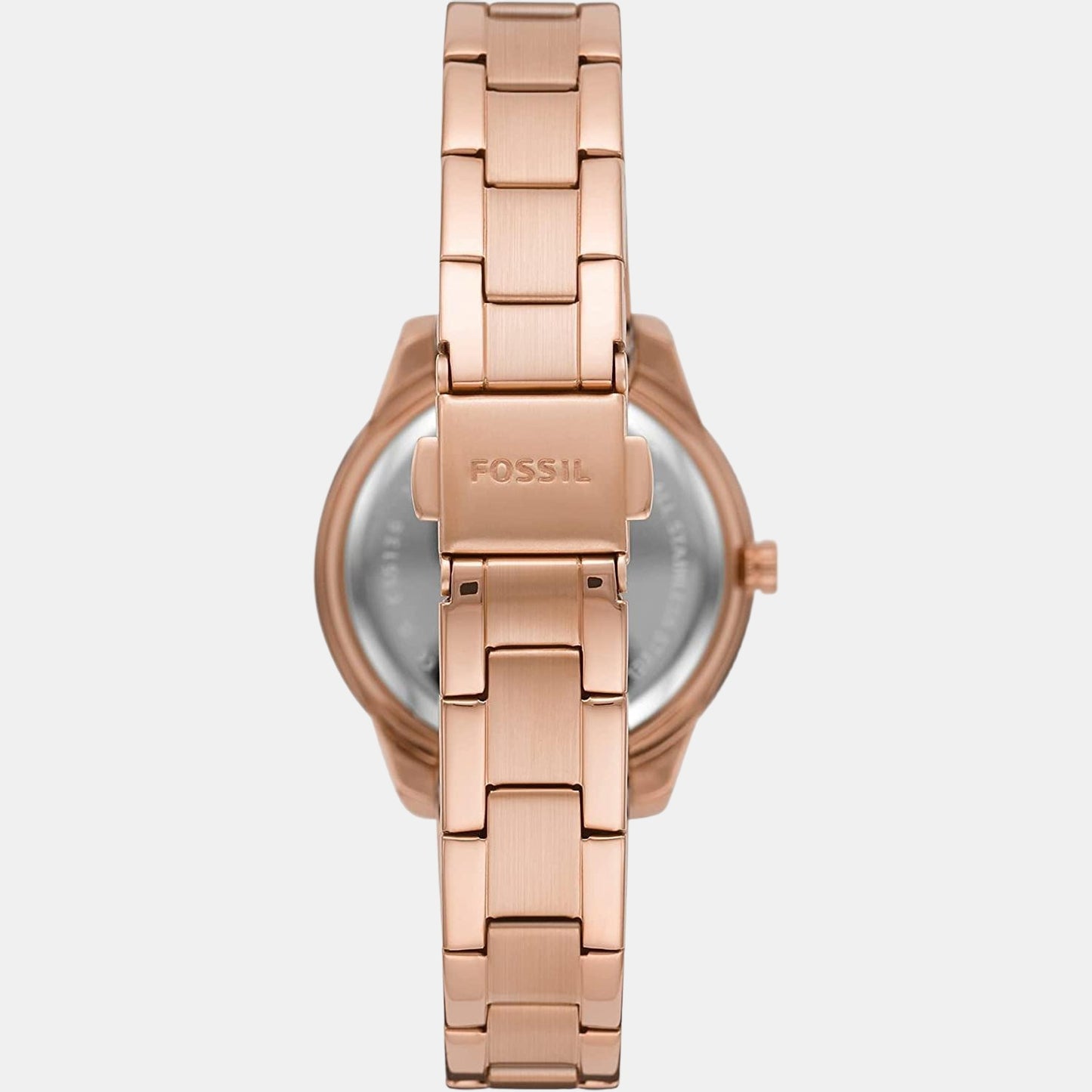 Female Rose Gold Analog Stainless Steel Watch ES5136
