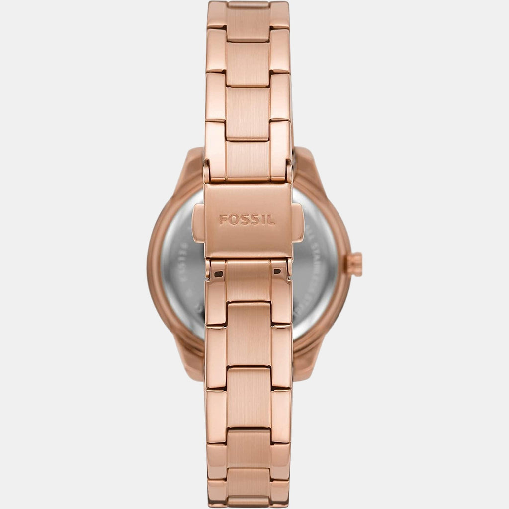Fossil Women Round Rose Gold watch