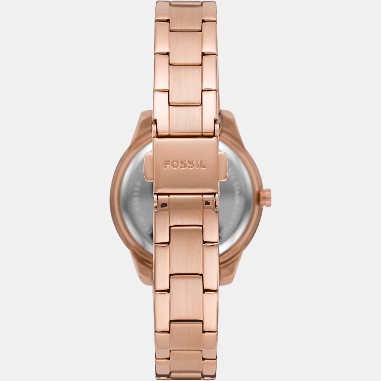 Fossil Women Round Rose Gold watch