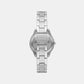 Women's White Analog Stainless Steel Watch ES5137