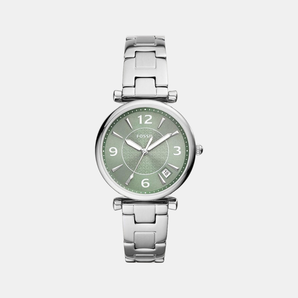Fossil Round Green Analog watch