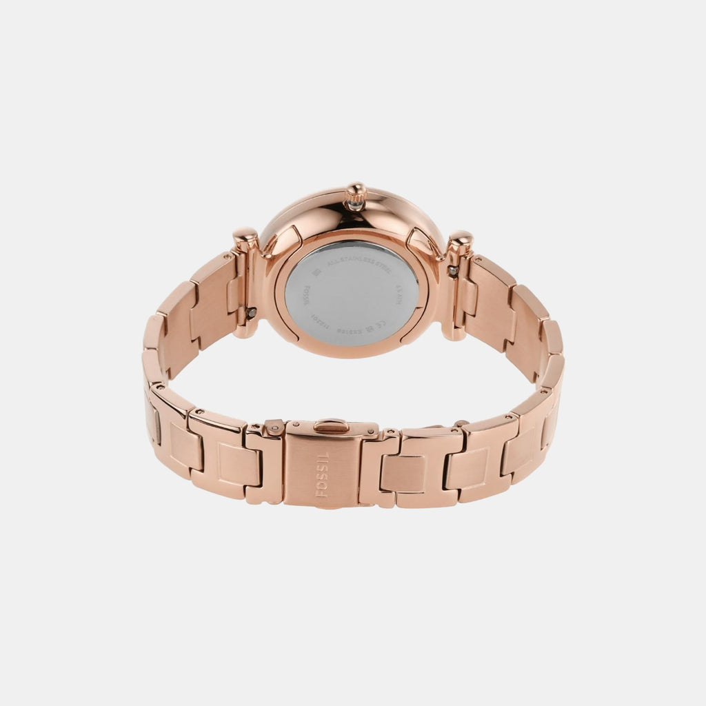 Fossil Women Round Silver watch