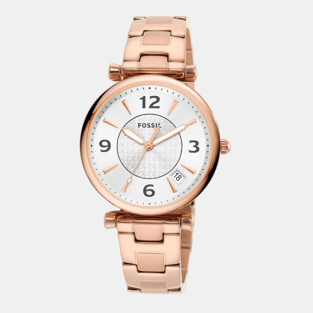 Fossil Round Quartz Analog Women watch