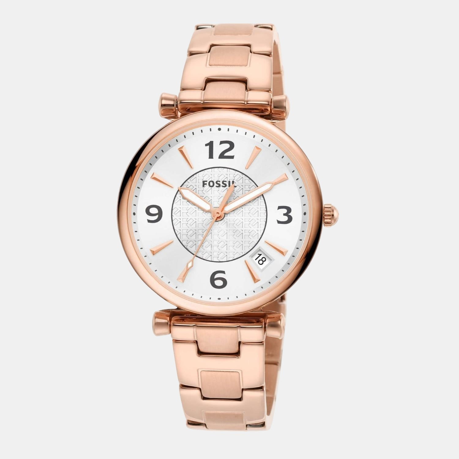 Fossil Round Quartz Analog Women watch