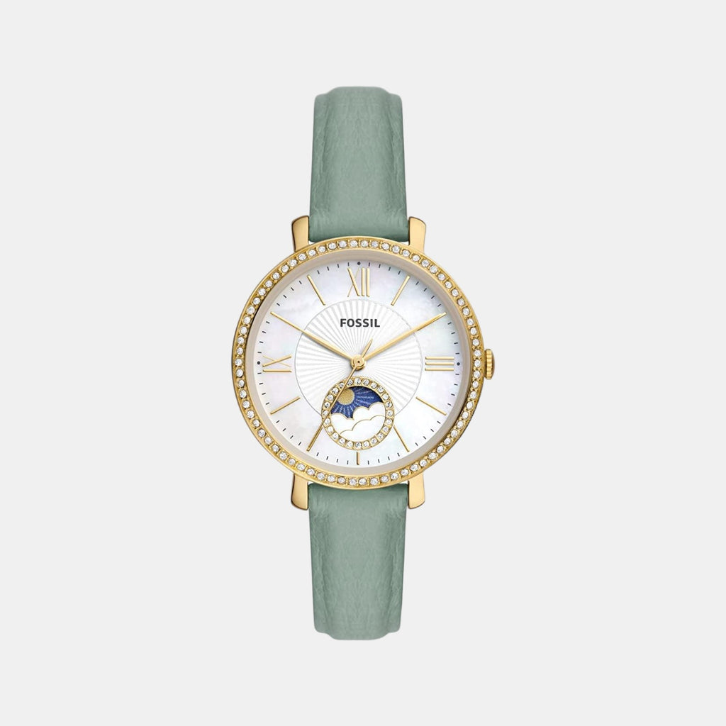 Fossil Round White Analog watch