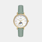 Fossil Round White Analog watch