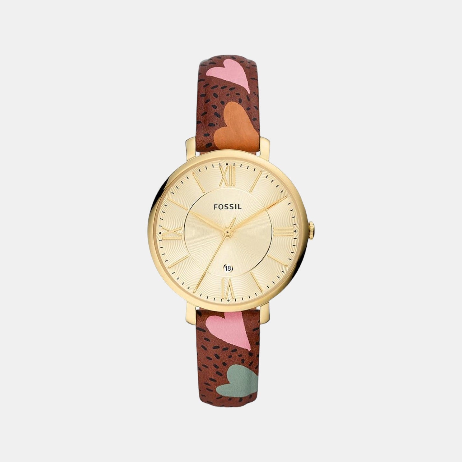 Fossil Round Gold Analog watch