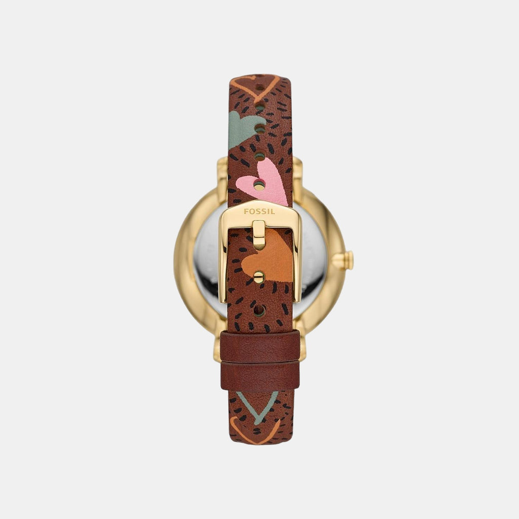 Fossil Women Round Gold watch