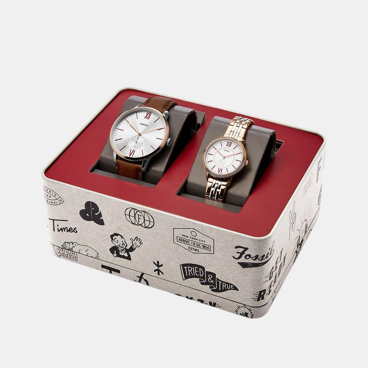 Fossil Stainless Steel Round watch