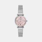 Fossil Round Pink Analog watch