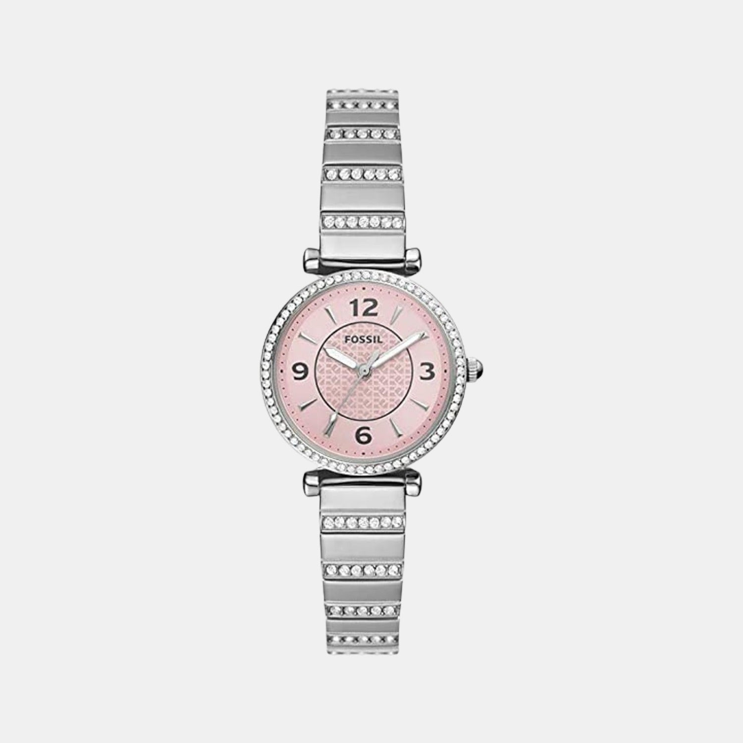 Fossil Round Pink Analog watch