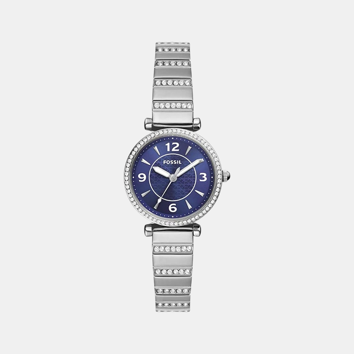 Fossil Round Blue Analog watch