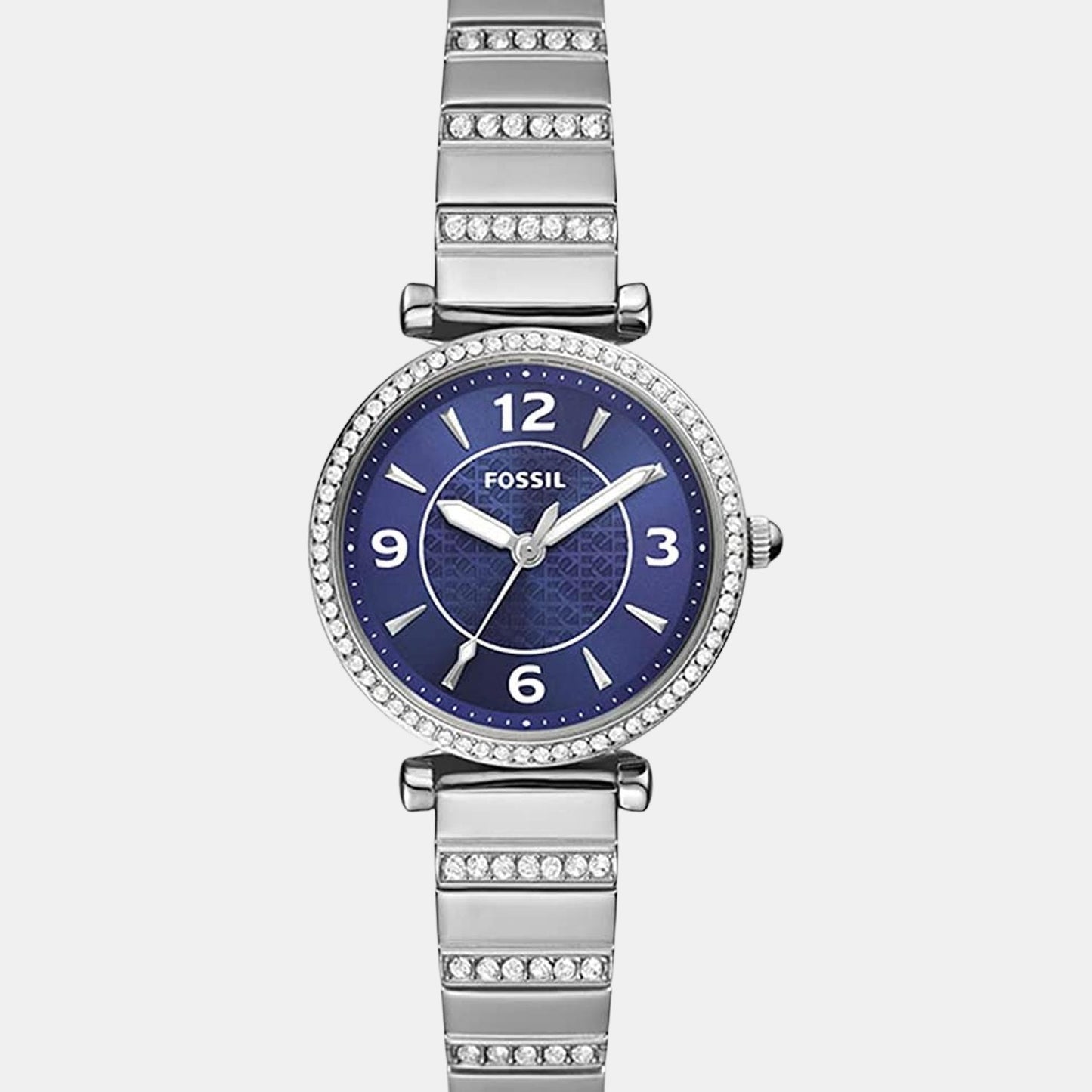 Female Blue Analog Stainless Steel Watch ES5190