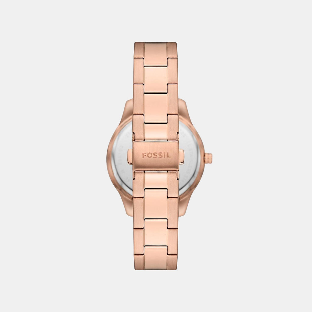 Fossil Women Round Two Tone watch