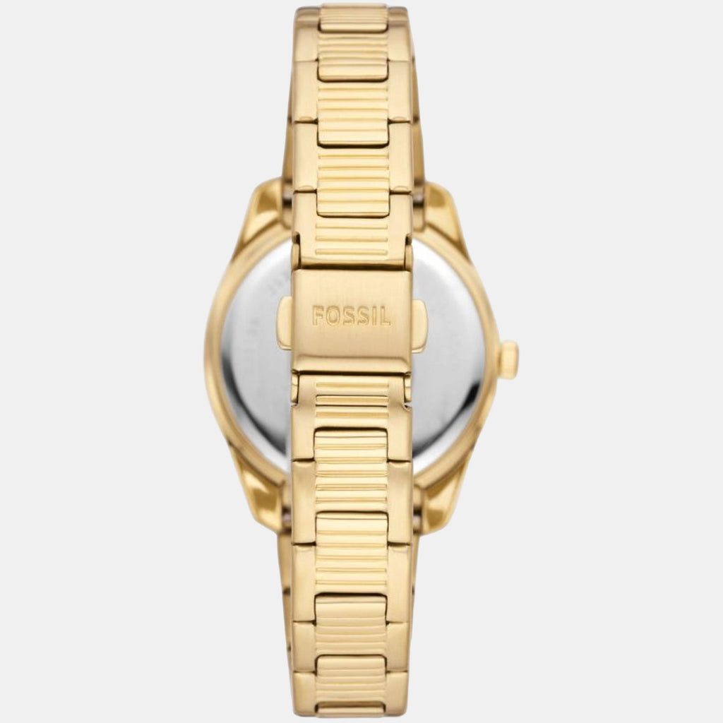 Fossil Women Round Silver watch