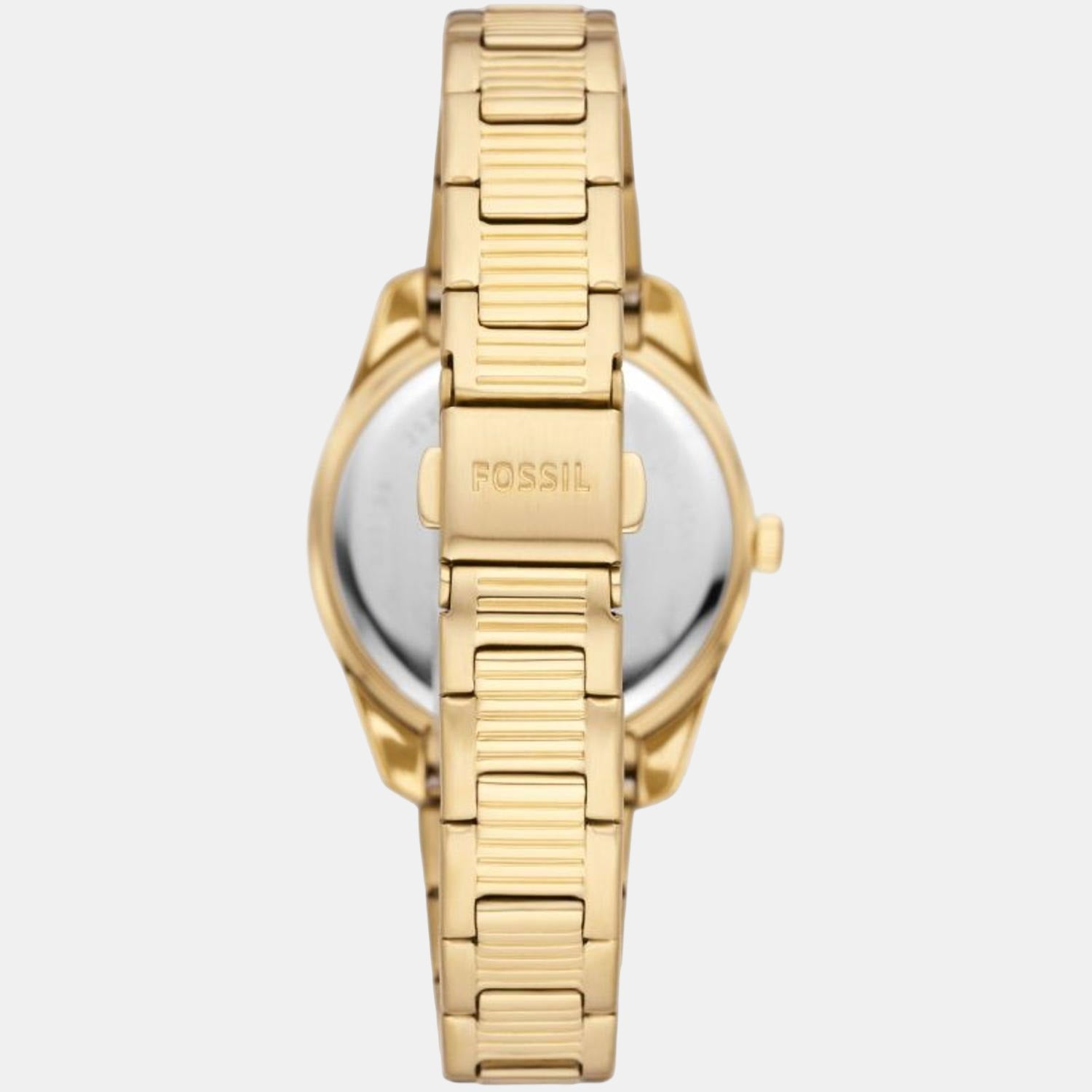 Fossil Women Round Silver watch