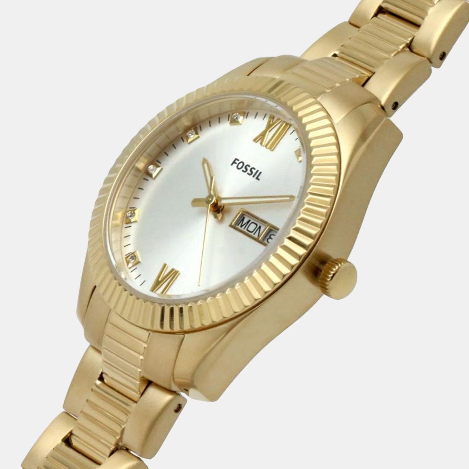 Fossil Round Quartz Analog Women watch