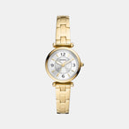 Fossil Round Silver Analog watch