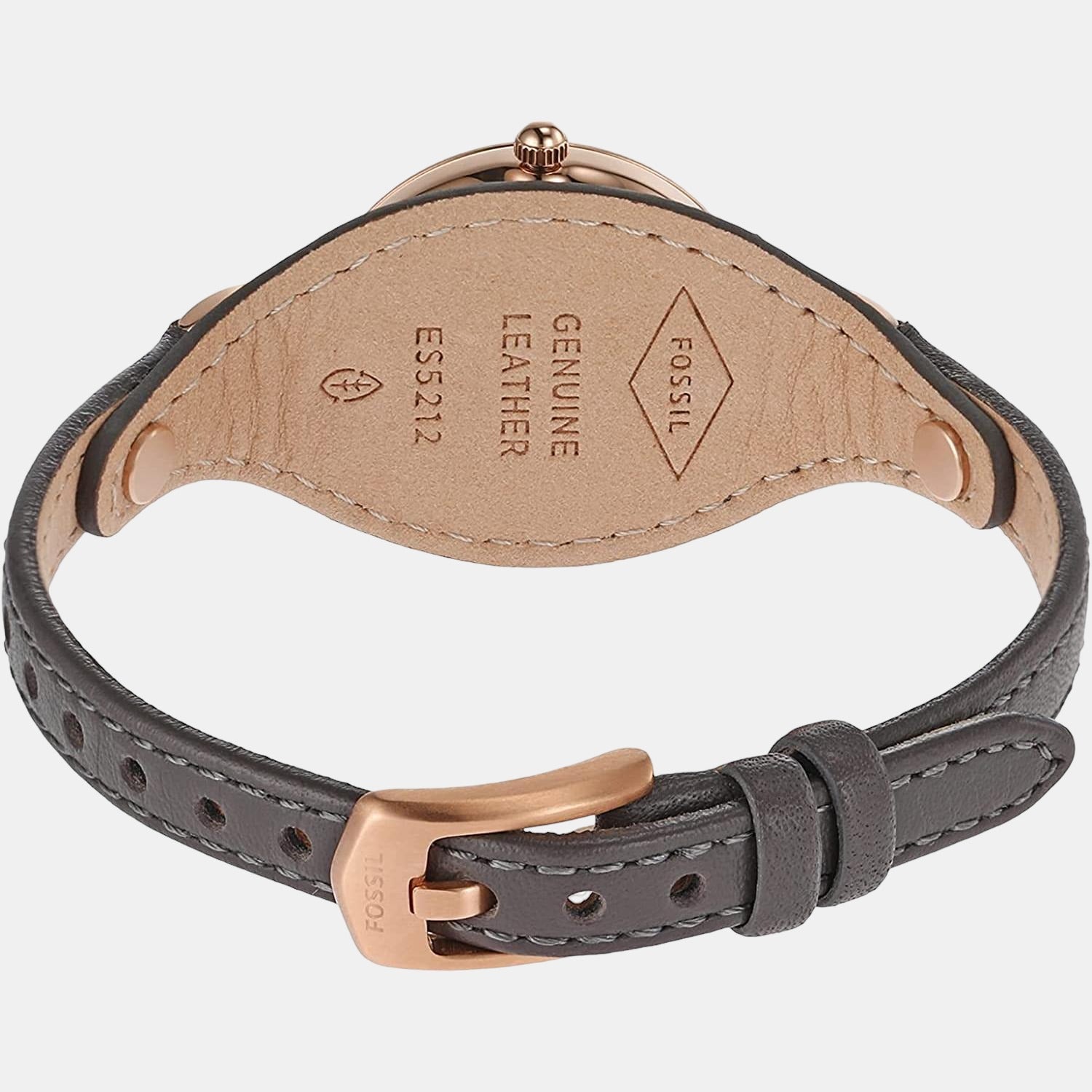 Fossil Women Round Rose Gold watch