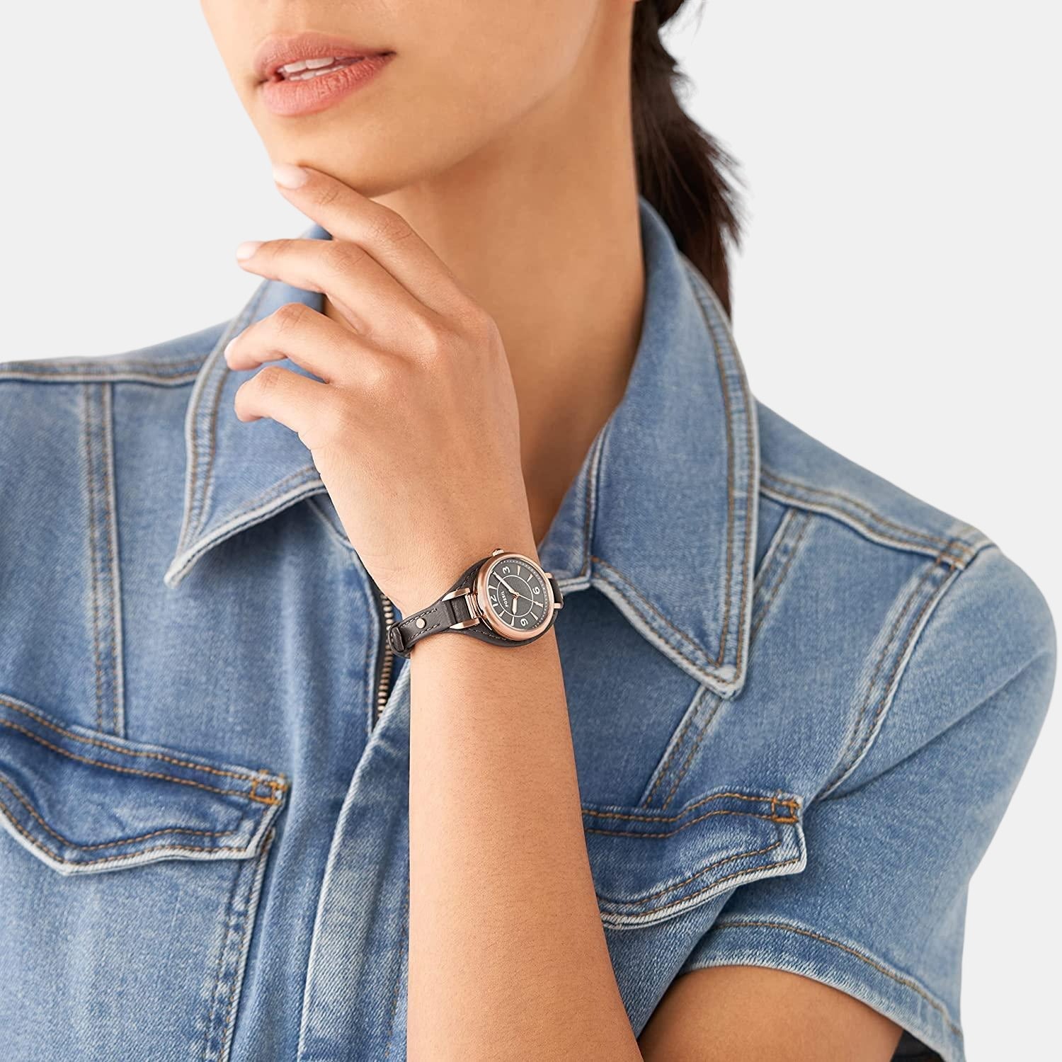 Fossil Stainless Steel Round watch